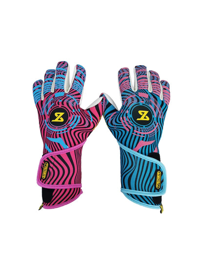 Tobert 2025 New Natural Latex Goalkeeper Gloves Semi-Closed Finger Training Competition Inner Stitching Adult And Children