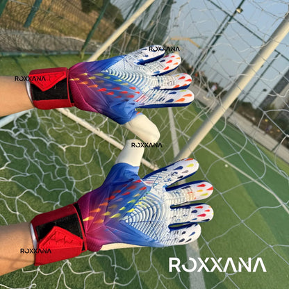 Adult And Children'S Football Goalkeeper Gloves, Competition And Training Protective Gloves, Thickened Latex Gloves