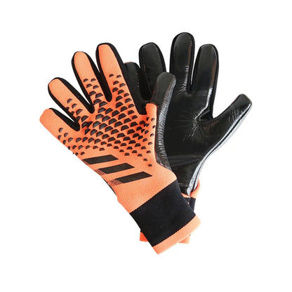 Goalkeeper Gloves Latex Palm Fish Scale Series Breathable Flexible Anti-Slip Abrasion Resistant Finger Protection Adults & Kids
