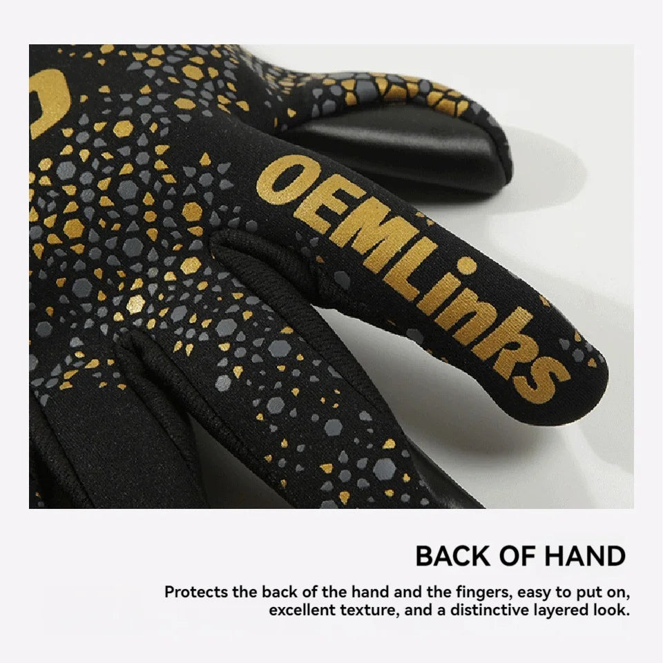 Loogdeel Professional Football Sports Goalkeeper Gloves Adult Children Goalkeeper Gloves Finger Protection Anti-slip Training