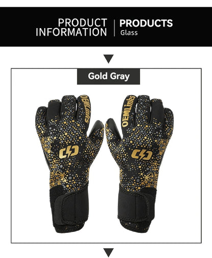 Loogdeel Professional Football Sports Goalkeeper Gloves Adult Children Goalkeeper Gloves Finger Protection Anti-slip Training