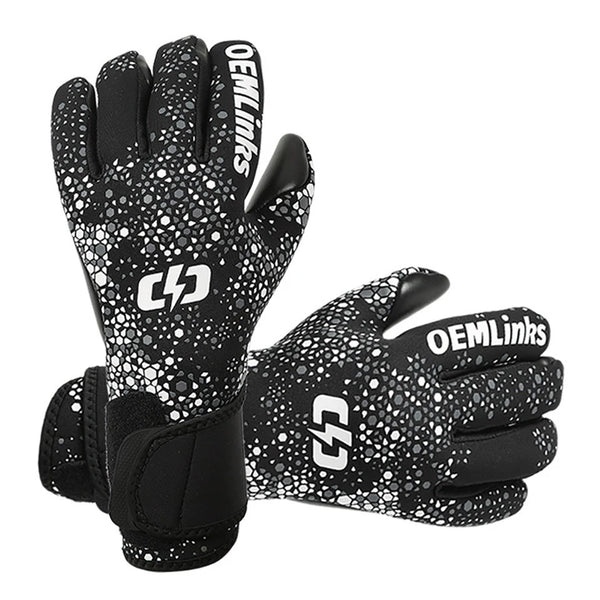 Loogdeel Professional Football Sports Goalkeeper Gloves Adult Children Goalkeeper Gloves Finger Protection Anti-slip Training