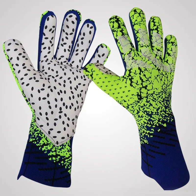 2024 Latex Goalkeeper Gloves Thickened Football Professional Protection Adults Teenager Goalkeeper Soccer Goalie Football Gloves