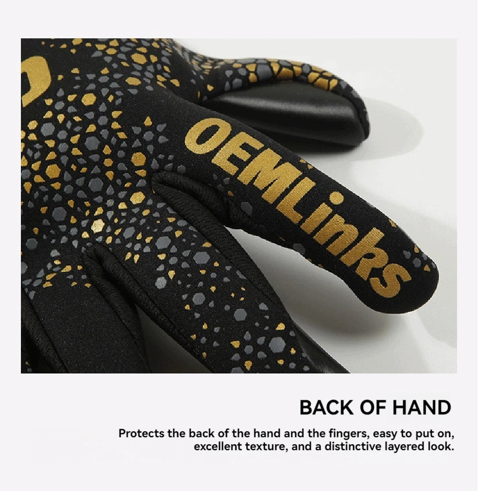 Loogdeel Professional Football Sports Goalkeeper Gloves Adult Children Goalkeeper Gloves Finger Protection Anti-slip Training