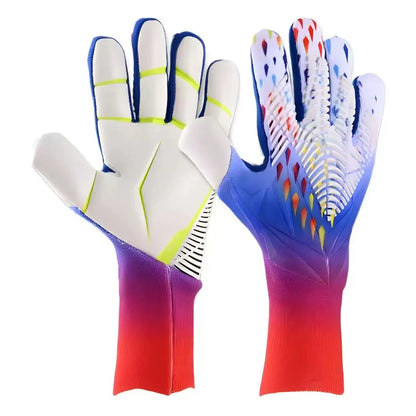 A pair of professional goalkeeper gloves for wear-resistant training.