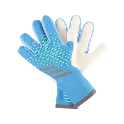 Goalkeeper Gloves Latex Palm Fish Scale Series Breathable Flexible Anti-Slip Abrasion Resistant Finger Protection Adults & Kids