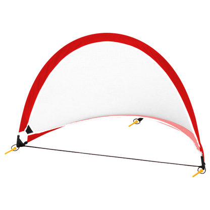 NNEDSZ Portable Kids Soccer Goals Set – 2 Pop Up Soccer Goals, Cones, Goal Carry Bag-4