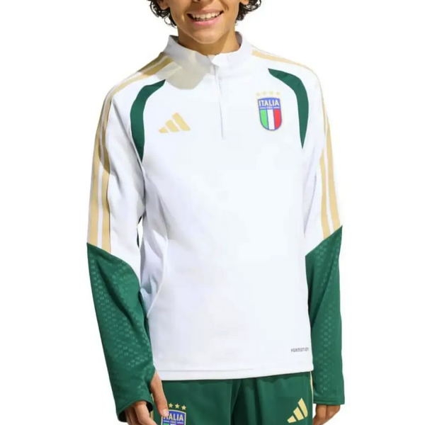 Kids - Italy training technical soccer sweat top 2026/27 - Adidas-0