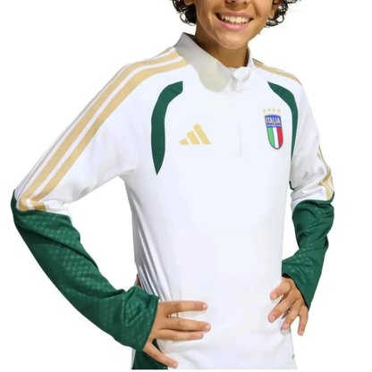 Kids - Italy training technical soccer sweat top 2026/27 - Adidas-2