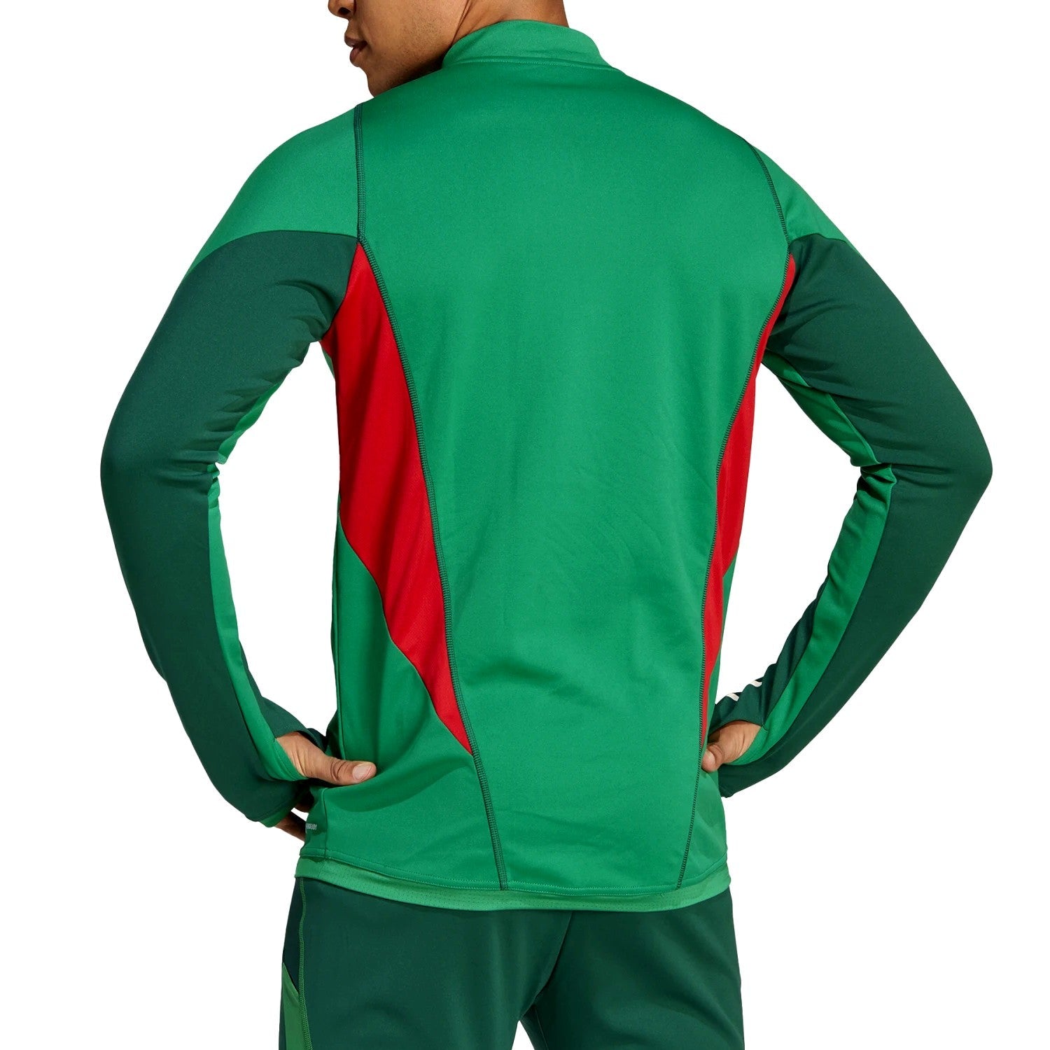 Mexico Soccer training technical tracksuit 2022/23 - Adidas-1