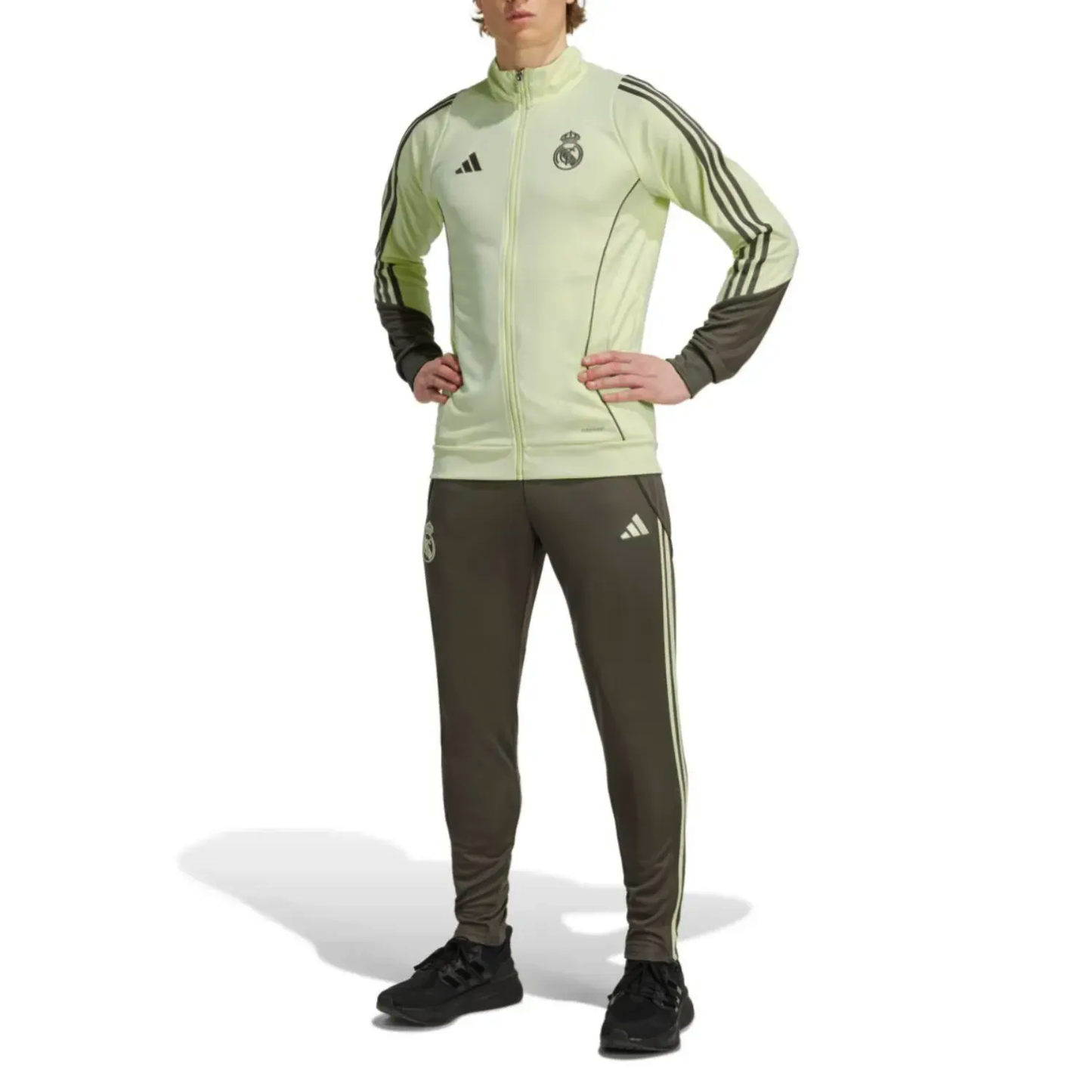Real Madrid training bench Soccer tracksuit 2025/26 - Adidas-1