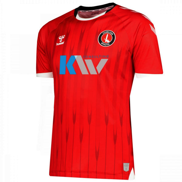 Charlton Athletic Home soccer jersey 2021/22 - Hummel-0