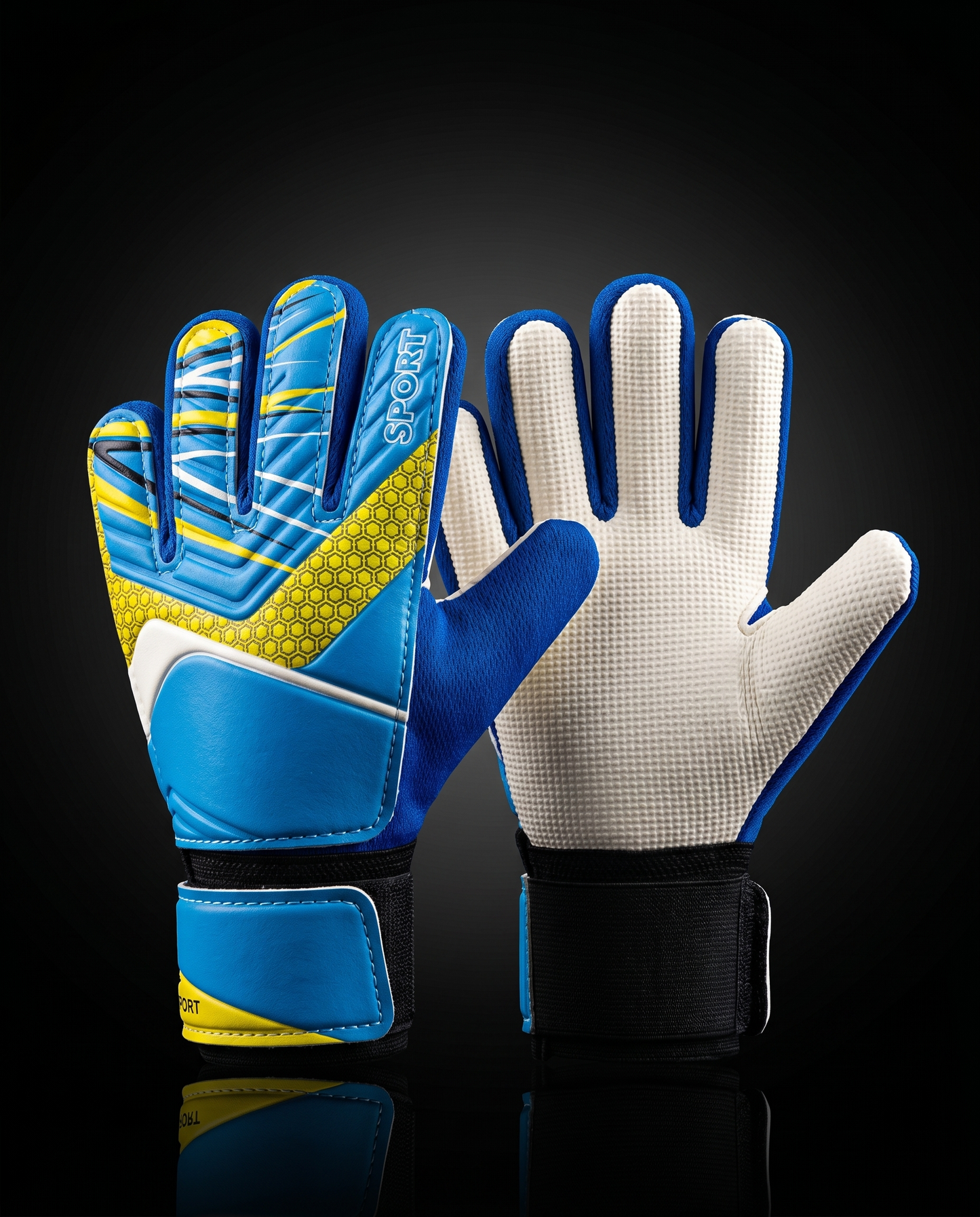Goalkeeper Gloves with Finger Guard Protection