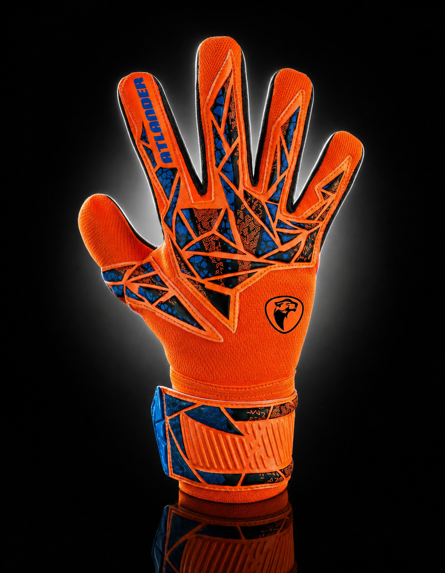 UNDERTHEBAR Tempo Train — Goalkeeper Gloves — Orange — Size Size 10