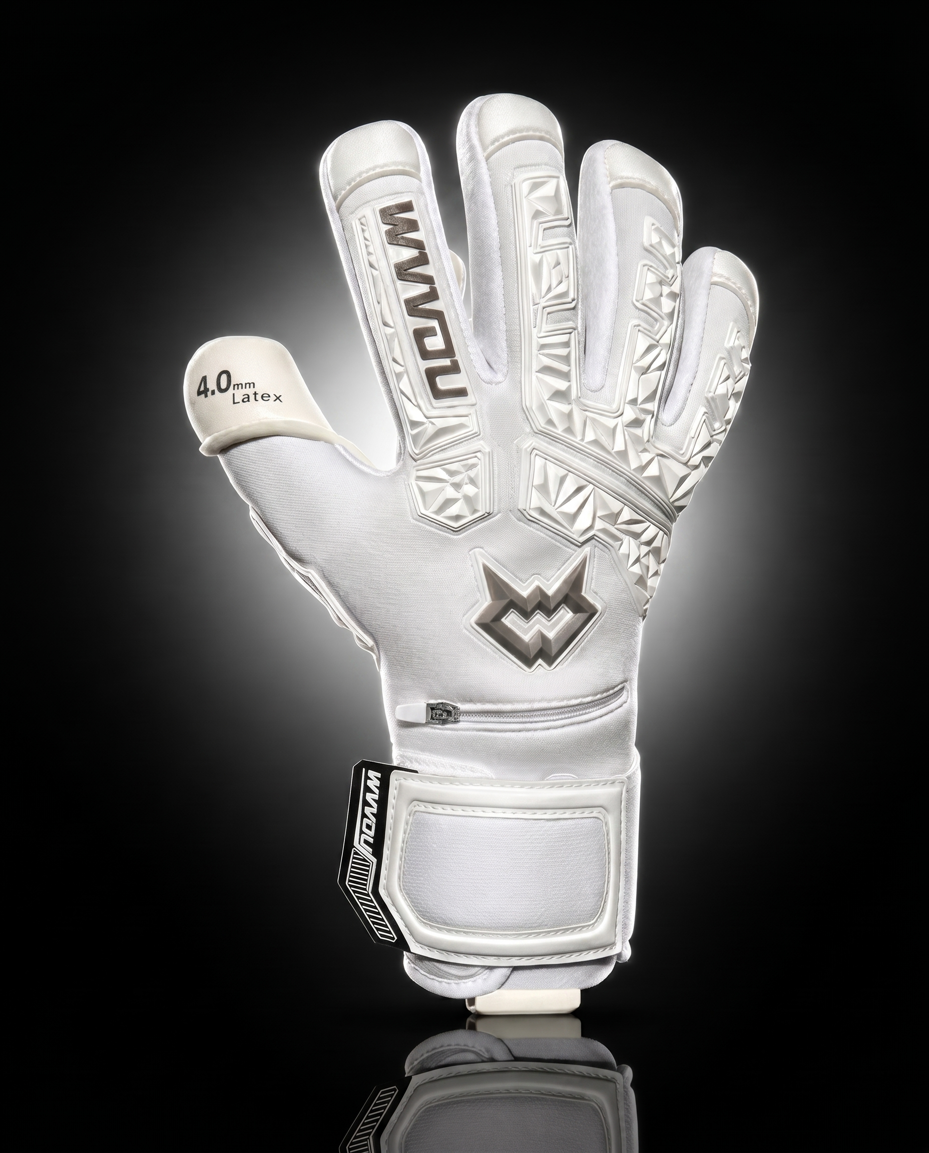 UNDERTHEBAR Guardian Elite Pro — Goalkeeper Gloves — white — Size 10