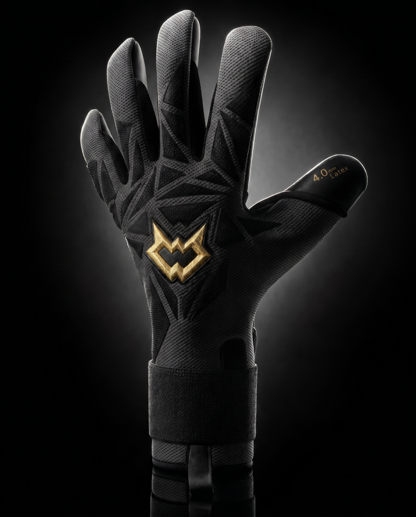 UNDERTHEBAR Vanguard Pro Elite — Goalkeeper Gloves — blackgold — Size 7