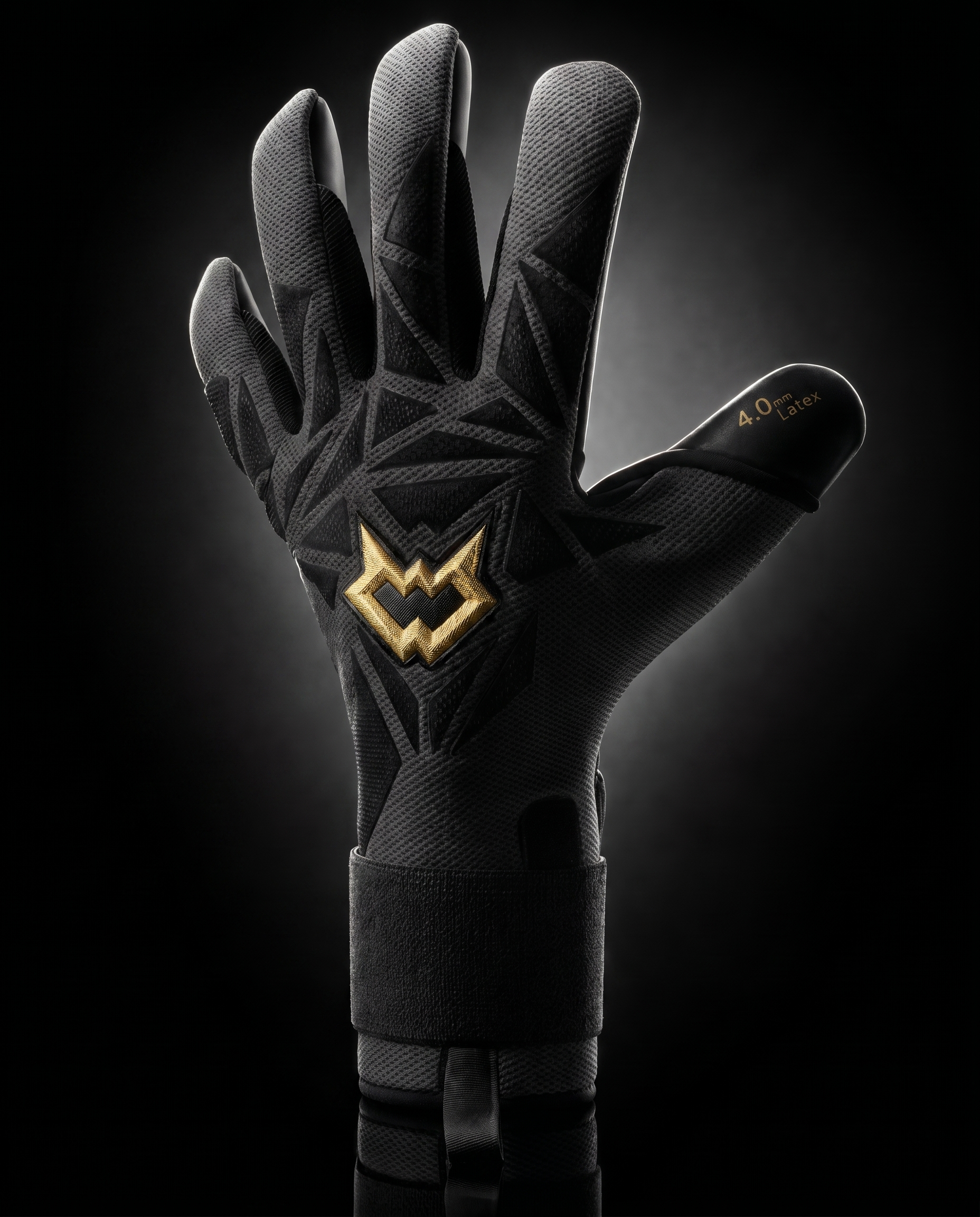 UNDERTHEBAR Vanguard Pro Elite — Goalkeeper Gloves — blackgold — Size 7