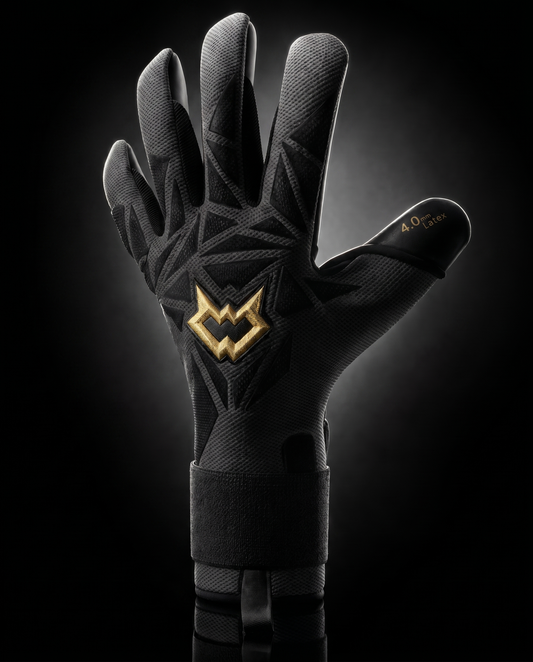 UNDERTHEBAR Vanguard Pro Elite — Goalkeeper Gloves — blackgold — Size 7