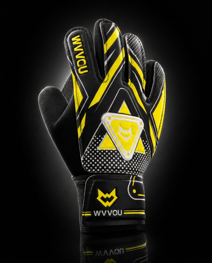 UNDERTHEBAR Junior Defender Pro — Goalkeeper Gloves — Blue — Size 7