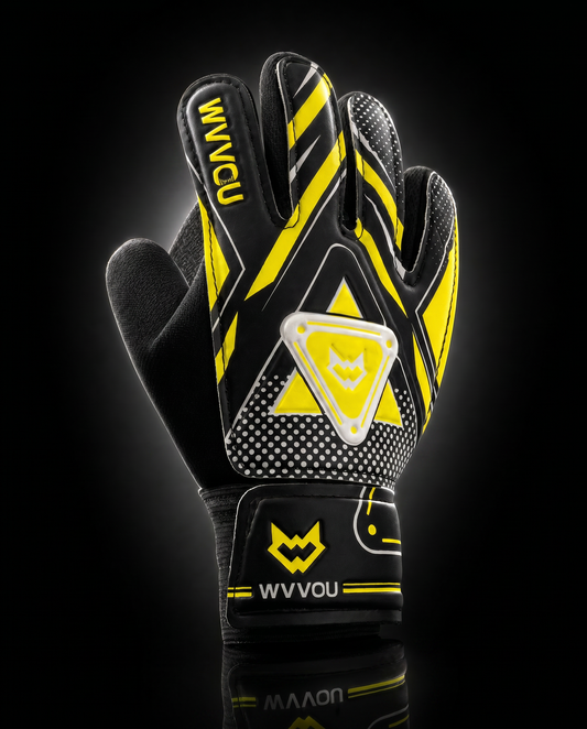 UNDERTHEBAR Junior Defender Pro — Goalkeeper Gloves — Blue — Size 7
