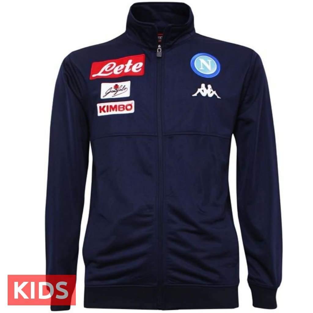 SSC Napoli training bench Football Tracksuit - 2017/2018 in Serie A league