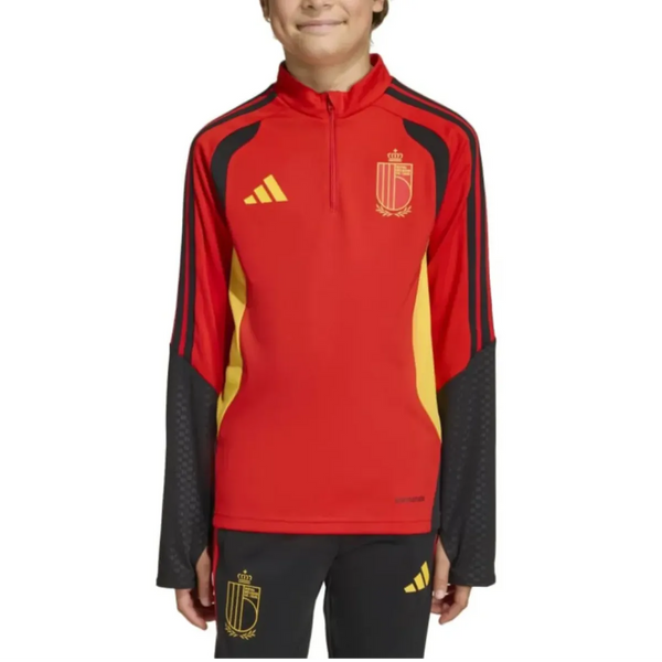 Kids - Belgium training technical soccer tracksuit 2026/27 - Adidas-0