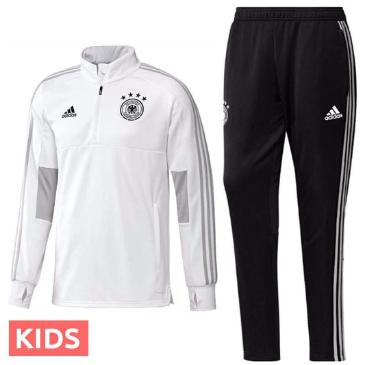 Kids - Germany Technical Training Soccer Tracksuit 2018/19 - Adidas-0