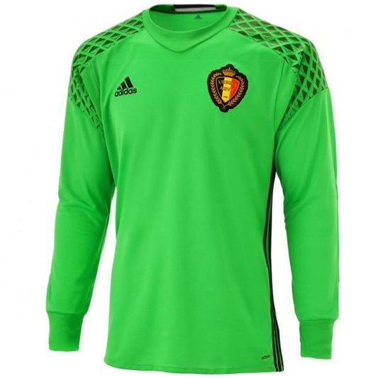 Belgium goalkeeper Home soccer jersey 2016/17 - Adidas-0