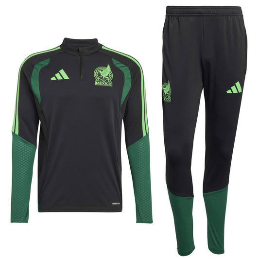 Mexico black training technical Soccer tracksuit 2026/27 - Adidas-0
