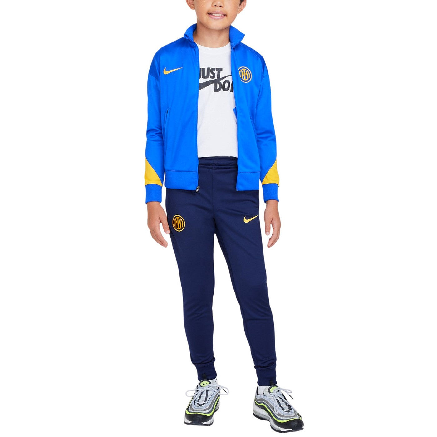 Kids - Inter Milan training presentation Soccer tracksuit 2025 - Nike-3
