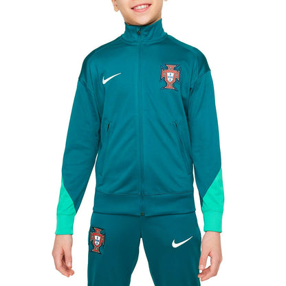 Kids - Portugal training presentation soccer tracksuit 2024/25 - Nike-0