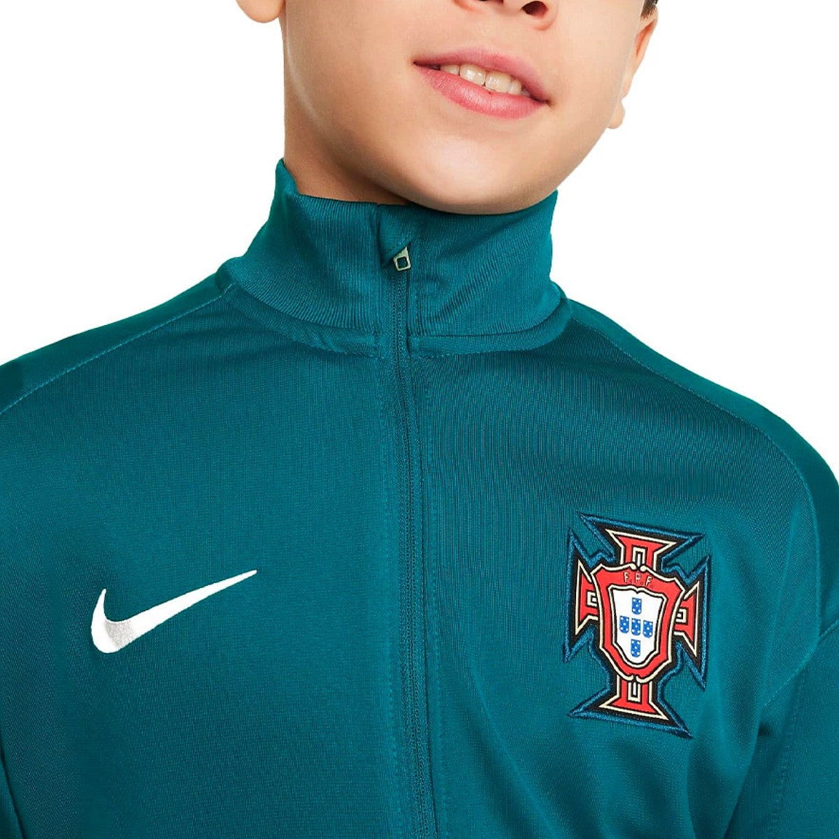 Kids - Portugal training presentation soccer tracksuit 2024/25 - Nike-1