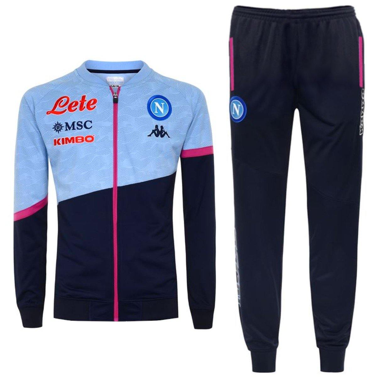 SSC Napoli training presentation Soccer tracksuit 2020/21 - Kappa-0