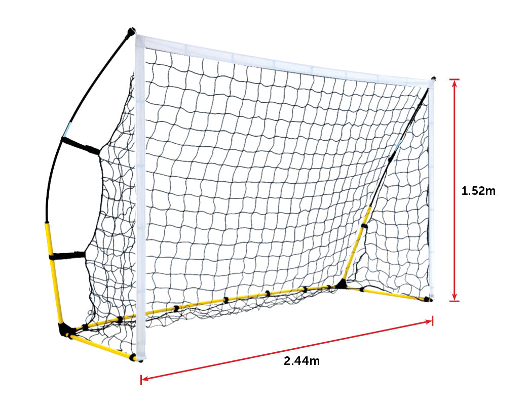 NNEDSZ 8' x 5' Soccer Football Goal Foot Portable Net Quick Set Up-1